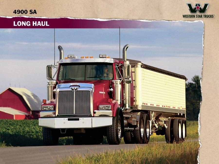 Western Star 4900 SA Long Haul '2008